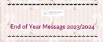 End Of Year Message