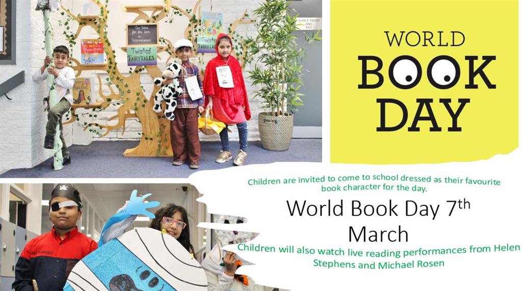 World Book Day Thursday 7th March