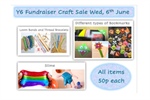 ✂✏🖌 Y6 Craft Sale Wednesday 5th June ✂✏🖌