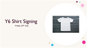 Y6 Shirt Signing
