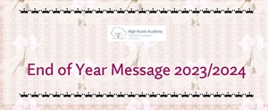 End Of Year Message