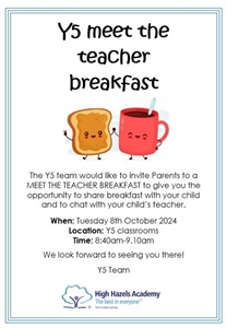 🥯🥯Y5 Meet The Teacher Breakfast 🥯🥯