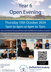 Sheffield Park Academy Open Evening